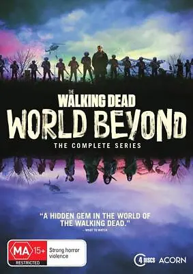 The Walking Dead - World Beyond : Season 1-2 (DVD 2022) NEW SEALED AUSTRALIAN • $44.99
