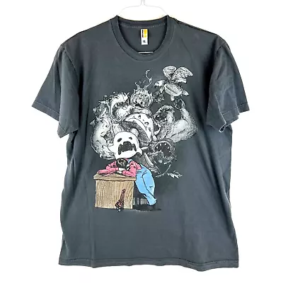 Nintendo Super Mario T Shirt Marios Nightmare Mushrooms King Koopa Woot Adult L • $14.95