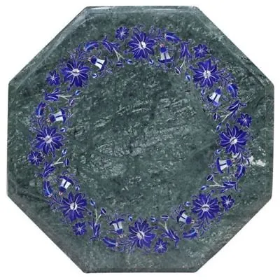 12  Marble Corner Table Top Pietra Dura Handmade Semi Precious Stone • £250.65