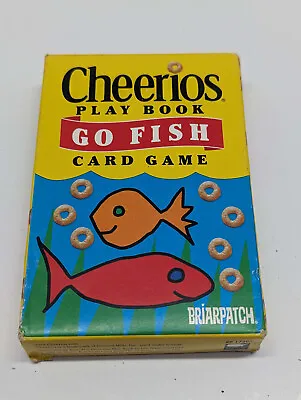 Rare Cheerios Play Book - Go Fish Card Game VTG 2001 • $5.95