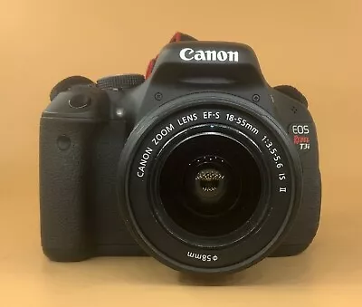 £247.13 • Buy Canon EOS Rebel T3i 18.0MP Digital SLR Camera Black EF-S 18-55mm Professional