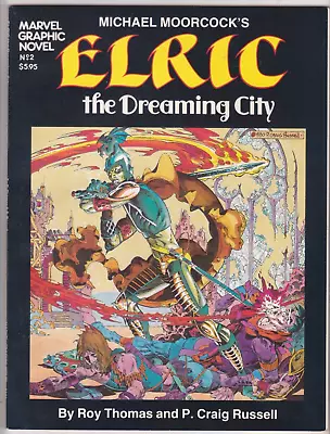 Marvel Graphic Novel #2 Marvel Comics 1982 VF 8.0 Elric! P Craig Russell • $20