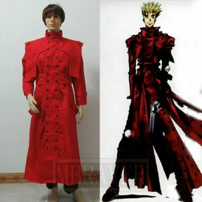 Animated Trigun Vash Stampede Cosplay Costume Halloween Custom Made • $45.40