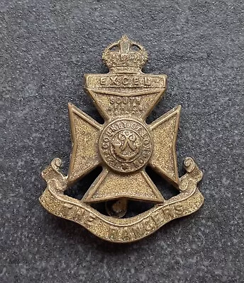 Genuine 12th London Regiment Cap Badge • £30