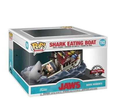 £48.99 • Buy Funko Pop! Moment: Jaws - Shark Eating Boat - Jaws Vinyl Figure Special Edition