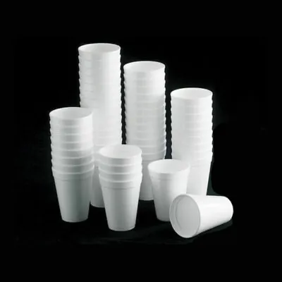 £9.95 • Buy 100 X Dart 10oz Polystyrene Insulated Cup For Hot Or Cold Drink 295ml Pack Cups