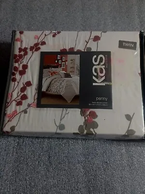 Penny Twin Duvet Cover Kas Australia Twin 68  X 90  New • £18.99