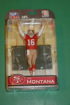 NFL Legends 4 Joe Montana San Francisco 49ers Mcfarlane Figure Statue Figurine • $70