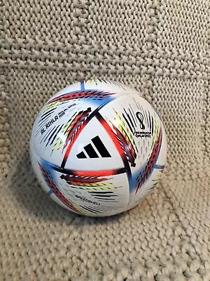 Adidas FIFA World Cup 2022 Qatar Al Rihla Mini Soccer Ball Size 1 NEW • $24.99