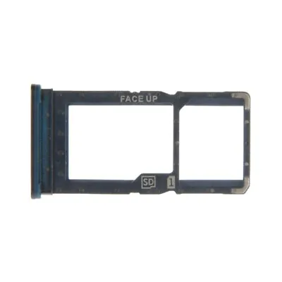 SIM Micro SD Card Tray For Motorola Moto G Play 2021 Blue Replacement Phone Part • $6.09