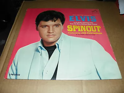 Elvis Spinout RCA Victor Soundtrack Album LPM-3702 W/ Bonus Photo- 1966-F-ELVIS • $68