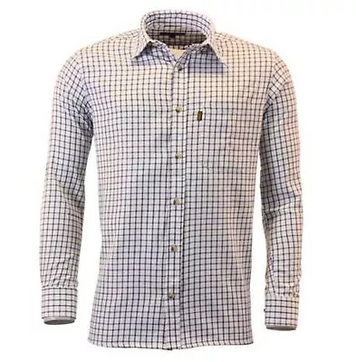 Game Tattersall Shirt Green Check Men's Country Hunting Shooting • £15.95