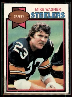 1979 Topps Mike Wagner Pittsburgh Steelers #165 • $1.99