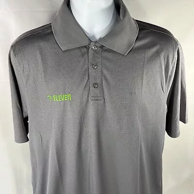 7 Eleven Store Employee Polo Shirt Men's Large Gray Large 7-11 Uniform Collared • $15