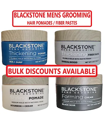 PICK 2 GET 25% OFF ~Blackstone Mens Hair Thickening Pomades /Styling Pomade Gels • $12.94