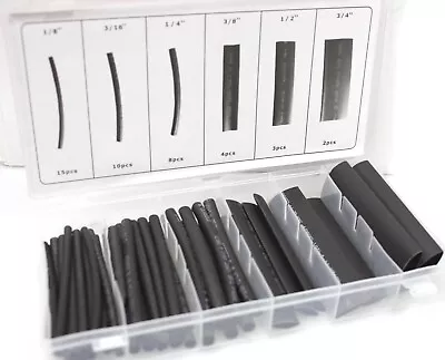 42Pc Marine Heat Shrink Tubing Assortment 3:1 Ratio Waterproof Electrical Wire • $6.99