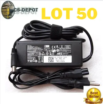 LOT 50 Dell 90W AC Adapter For Inspiron Latitude Vostro Large Tip 7.4mm X 5.0 Mm • $449.95