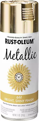 Rust-Oleum 340647 Specialty Metallic Spray 11 Oz Gold • $9.74