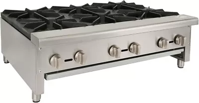 36  Countertop Natural Gas Range Hotplate 6 Burners Stove Propane Restaurant New • $899.99