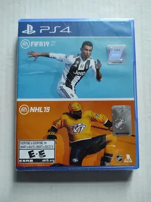 $99.01 • Buy FIFA 19 NHL 19 Bundle PlayStation PS4 US English Factory Sealed
