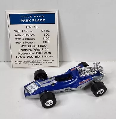 Johnny Lightning Monopoly Park Place Indy Race Car 2003 Die Cast Car 1:43 -Loose • $9.97