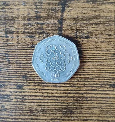 VERY RARE  50p Coin Celebrating 100 Years Of Girl Guiding UK • £250