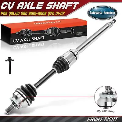 CV Axle Shaft Assembly For Volvo S60 2001-2009 V70 01-07 Automatic Front Right • $92.99