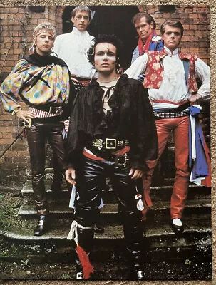 ADAM AND THE ANTS - 1981 Full Page UK Music Annual Poster • £4.95