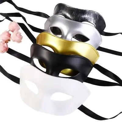 WOMEN MENS Masquerade Mask Halloween Costume Party Fancy Dress  New～ • £4.52