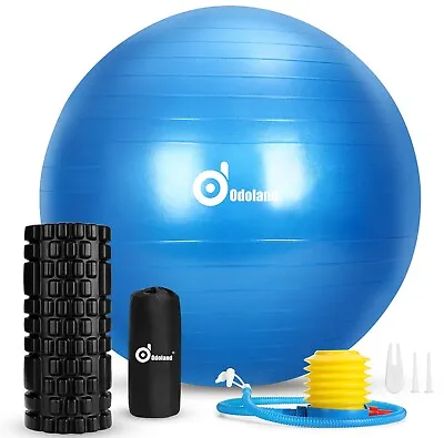 $15.99 • Buy Yoga Ball Foam Roller Resistance Bands Loop Kit Fitness Muscle Training Sports