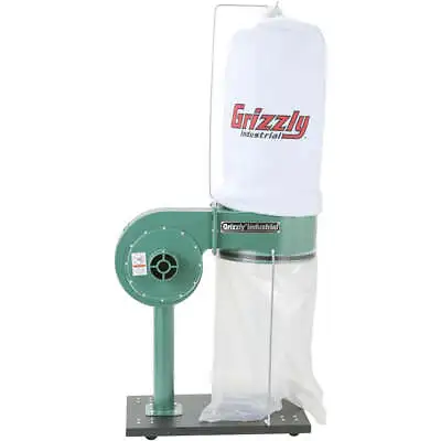 Grizzly G8027 1 HP Dust Collector • $319