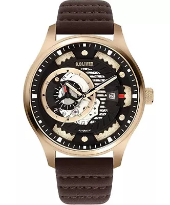 S.Oliver  SO-3940-LA Man Mechanical Watch • $136.40