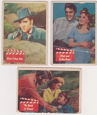 LOW GRADE SET BREAK MANY 1956 Elvis Bubbles~ PICK ONE CARD/MULTIPLE CARDS Flaws • $1.75