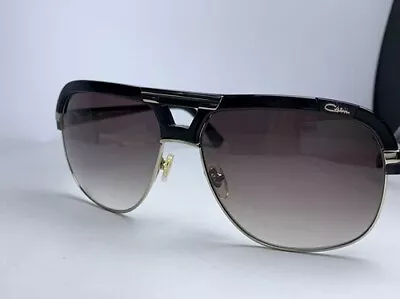 Cazal MOD986 COL.65L 61/16 BLACK-GOLD Vintage Sunglasses • $0.99