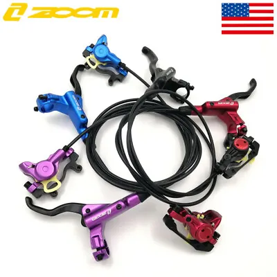 Bicycle Hydraulic Disc Brake Left Front Right Rear 160mm MTB Oil Pressure Brakes • $56.95