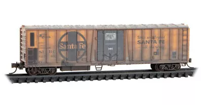 ATSF Santa Fe 51' Mechanical Reefer Weathered Micro Trains MTL #08145020 N Scale • $36.49