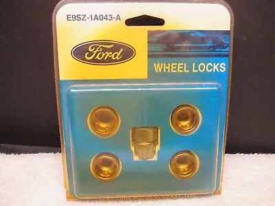 Vintage Genuine Ford Wheel Locks E9SZ-1A043-A  (1966) NOS • $25.99