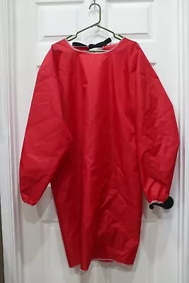 PPE Surgical Gown Isolation Gown  Washable/reusable - Red  • $5.25