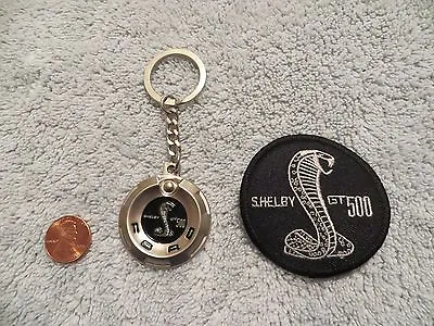 Ford Shelby Gt500  - Keychain & Patch - Vintage Original - Rare - Mustang Gt-500 • $24