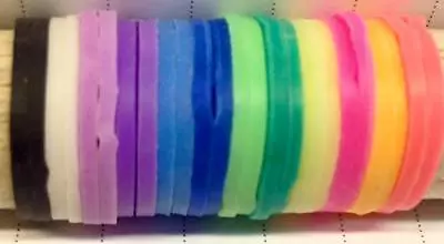 Leg Rings-Rubber-Poultry-Pigeon-Quail-Plaiting-Equine-Chicken-Chick-12 Colours • £7.99