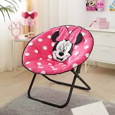 Disney Minnie Mouse 30  Oversized Collapsible Saucer Chair • $33.25