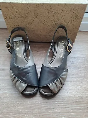 £11.99 • Buy New Ladies Shoes Size 6.5 Adjustable Summer Sandals By Equity Leather Boxed