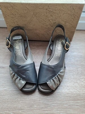£11.99 • Buy New Ladies Shoes Size 6.5 Adjustable Summer Sandals By Equity Leather Boxed