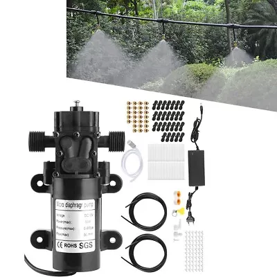 Electric Low Pressure Spray Cooling System 18M 26&8209;Nozzle Garden Supplie VZ • $78.20