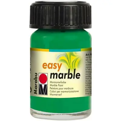 Marabu Easy Marble Effects Paint Glass Wood & More 15ml Jars • £4.99