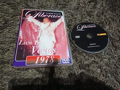 Liberace-Live In Vegas 1978 DVD 2003 Excellent Condition FREEPOST • £4.95