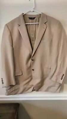Jos. A Bank Mens Sports Coat Jacket Blazer Tan - Size 46R • $25