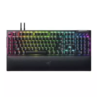 Razer BlackWidow V4 Pro Mechanical Gaming Keyboard Green Switch RZ03-04680100... • $349