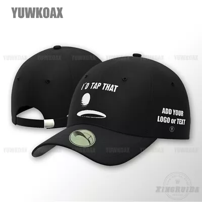 I'd Tap That Golf Unisex Baseball Cap Cotton Dad Hat Golf Hat For Men Adjustable • $16.62