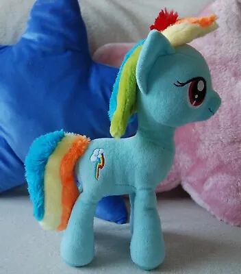 £7 • Buy Rainbow Dash My Little Pony - Genuine Licensed Soft Cuddly Toy From FAMOSA 12  